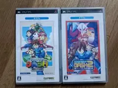 PSP ロックマンダッシュ　1&2　セット