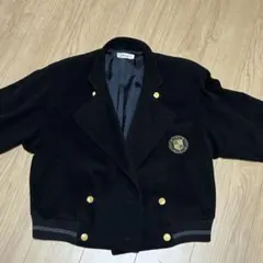 90s BURBERRY紺ダブルジャケット