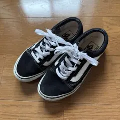 VANS OLD SKOOL スニーカー ブラック×ホワイトのサムネイル