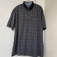 Sergio Tacchini ストライプポロシャツ Lサイズ ゴルフ - メルカリ