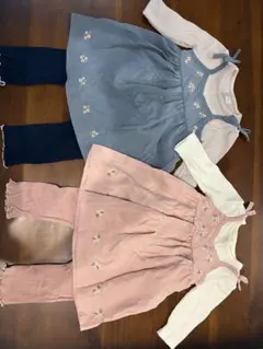 双子女の子 80サイズセット