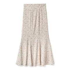 花柄マーメイドスカート【新品未使用】