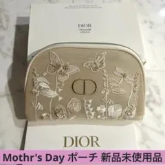 DIOR ディオール 刺繍ポーチ マザーズディ 母の日 正規ノベルティ 新品