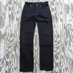 90s USA製 Levi's リーバイス 501 ブラックデニム W32L36