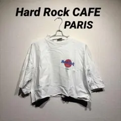 Hard Rock CAFE PARIS 古着 アレンジ ハードロック ホワイトのサムネイル