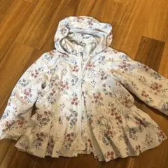 【美品】petit main プティマイン　フード付きジャケットサイズ110cm