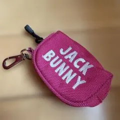 JACK BUNNY ゴルフ用ポーチ ピンクのサムネイル