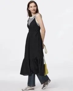 テクスチャーキャミソールワンピース(丈標準117.0～126.0cm) Mサイズ