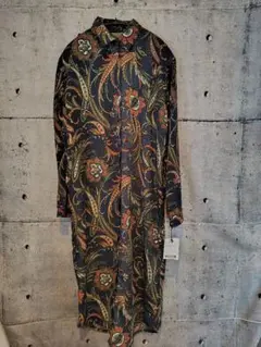 アンティカ　シャツワンピース