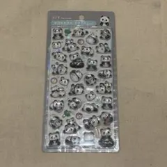 ボンボンドロップシール　パンダ