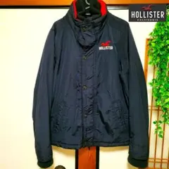 Hollister ホリスター ナイロンジャケット ブルゾン アウター ネイビー