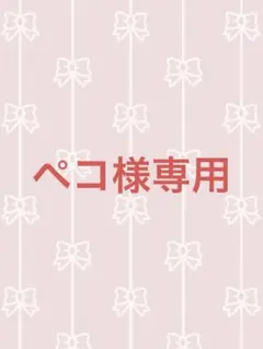 ペコ様専用‼️他の方はご購入できません‼️のサムネイル