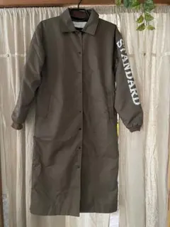 DOUBLE STANDARD ロングコート オリーブ