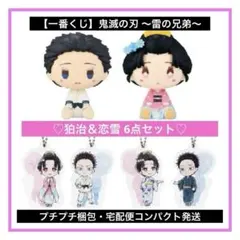 【一番くじ】鬼滅の刃〜雷の兄弟〜 狛治＆恋雪 6点セット！