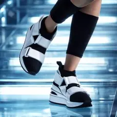 オニツカタイガー × アンドレア・ポンピリオ コラボ　スニーカー 23cm