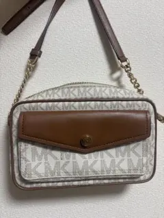 MICHAEL KORS ショルダーバッグ ホワイト/ブラウン