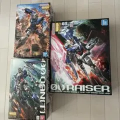 MG ガンダムエクシア　ダブルオーライザー クアンタ 3点セットのサムネイル