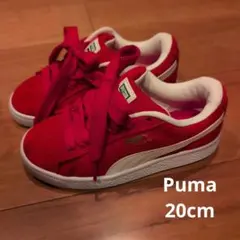 Puma スニーカー 20cm レッド