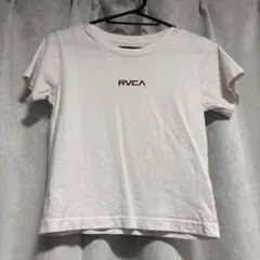 RVCA ロゴ刺繍 Tシャツ ホワイト