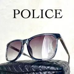 極美品　POLICE　ORIGINS1　サングラス　SPL872L　ブラック