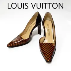 魂  ★ ルイヴィトン VUITTON ヒール パンプス 22.5 Louis Vuitton(ルイヴィトン) パンプス(レディース) - 海外通販