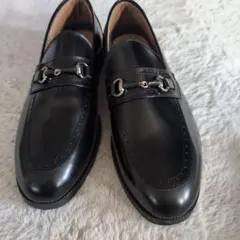 牛革 ビットローファー 5E 幅広 28.5CM 日本製