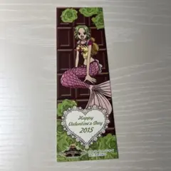 ワンピース ONEPIECE バレンタイン しおり 麦わらストア ハンコック
