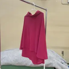 フレアシルエット スカート マゼンタ