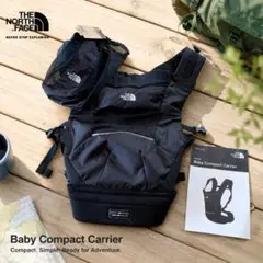 【新品タグ付】ノースフェイス 抱っこ紐 ブラック NMB82150のサムネイル