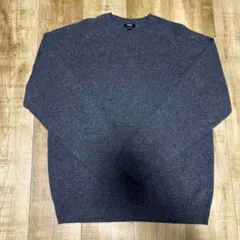 UNIQLO グレー クルーネックセーター L