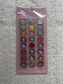 ハローキティ　おはじきふうシール　サンリオ　おはじきシール　正規品