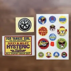 HYSTERIC GLAMOUR ステッカーセットヒステリックグラマー ヒスミニのサムネイル