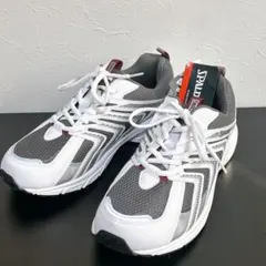 ✨新品✨SPALDING スニーカー 白　グレー　4Eのサムネイル