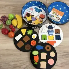 ワールドワイドキッズ　木製玩具　果物セット　フード&クロージングのサムネイル