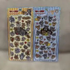 トムとジェリー プチドロップステッカー 2種セットのサムネイル