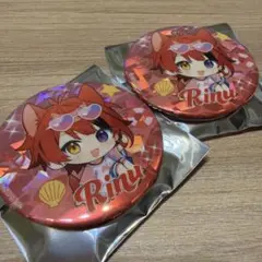未使用　すとぷり　プレミアム缶バッジ　莉犬くん　2個セット