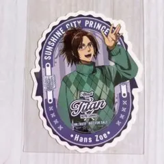 ハンジ　進撃の巨人 サンシャインシティ 特典 描き下ろしステッカー