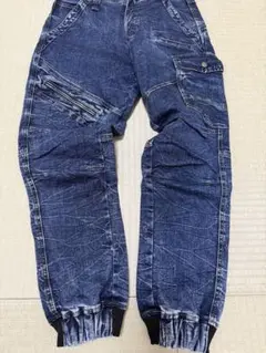 寅壱 8920 デニムカーゴパンツ Mサイズのサムネイル