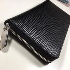 n*o様 限定　黒　長財布小銭入れ /大容量定番タイプ　人気長財布　レザー/革