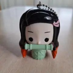 鬼滅の刃　竈門 禰豆子フィギュアキーホルダー　ゆらゆらマスコット