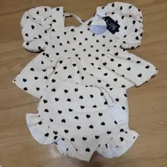 しまむら　バースデイ Cottoli コトリ ハート 水着　セパレート　新品