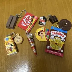 食品　お菓子　チョコレート　ミニチュア　ガチャガチャ　5点セット