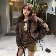 WASHED PUFFER SHORT ブルゾン【SLY】