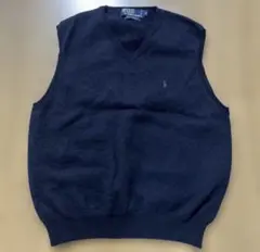 Polo by Ralph Lauren ネイビー ベスト M
