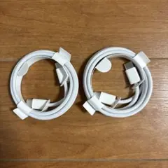 Apple純正 USB-C to USB-C iPhoneケーブル
