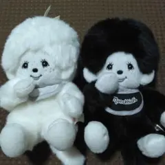 希少 新品　モンチッチぬいぐるみセットモノトーン　ブラック&ホワイト　セキグチ 希少 新品 モンチッチぬいぐるみセットモノトーン ブラック