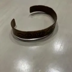 最終価格インディアンジュエリー　銅バングル　ナバホ