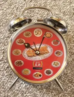 餃子の王将 目覚まし時計 2018年製