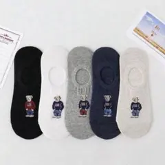 レディース　メンズ　靴下　5足セット　ソックス　新品　くるぶし　スニーカー