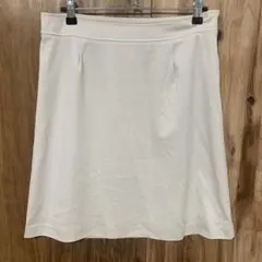 【 3032番】united arrows スカート　レディM 薄いベージュ系